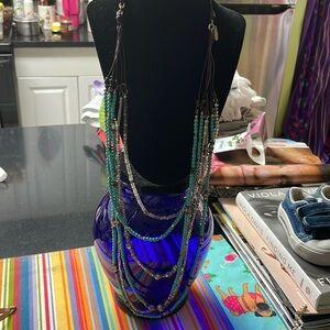 Beaded  Necklace.  Long….